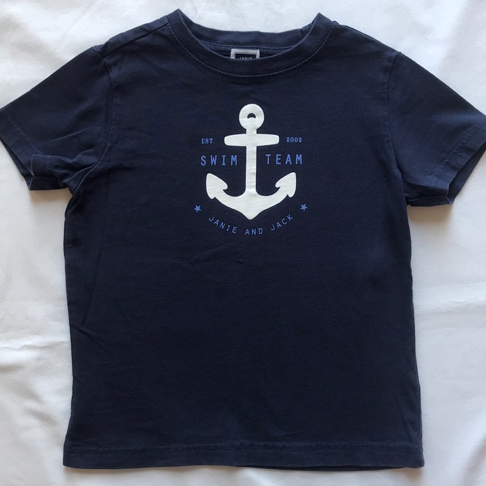Janie and Jack nautical t-shirt